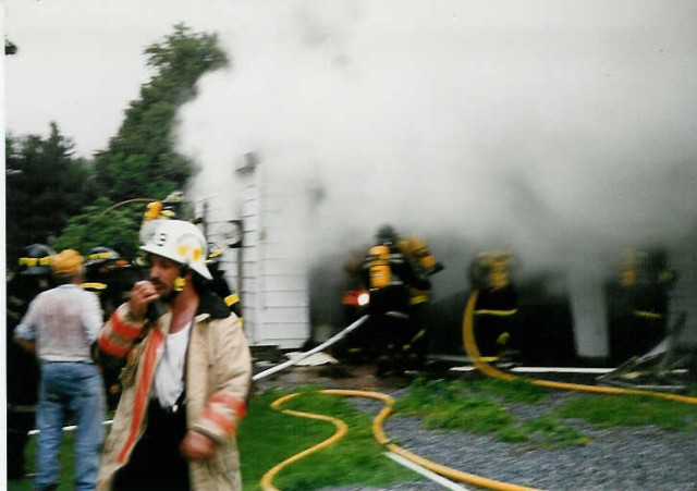 Garage Fire on Buchland Road... Summer 1994